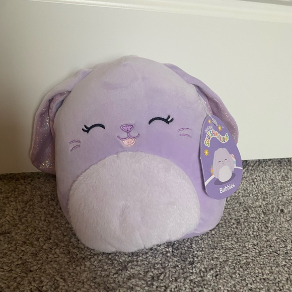 Bubbles the Bunny 8in Squishmallow - Picture 1 of 2